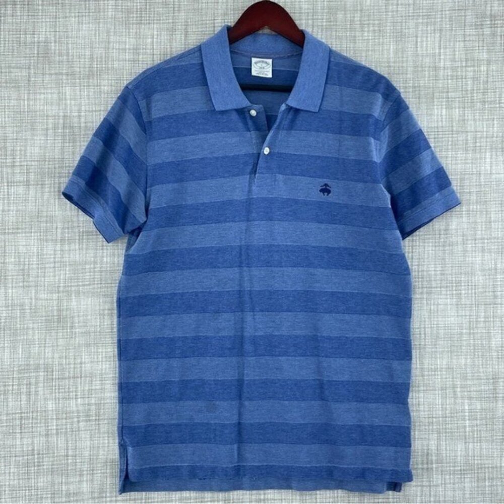 Brooks Brothers Mens Size L short sleeve polo shirt a1320